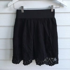 Black Lace Skirt